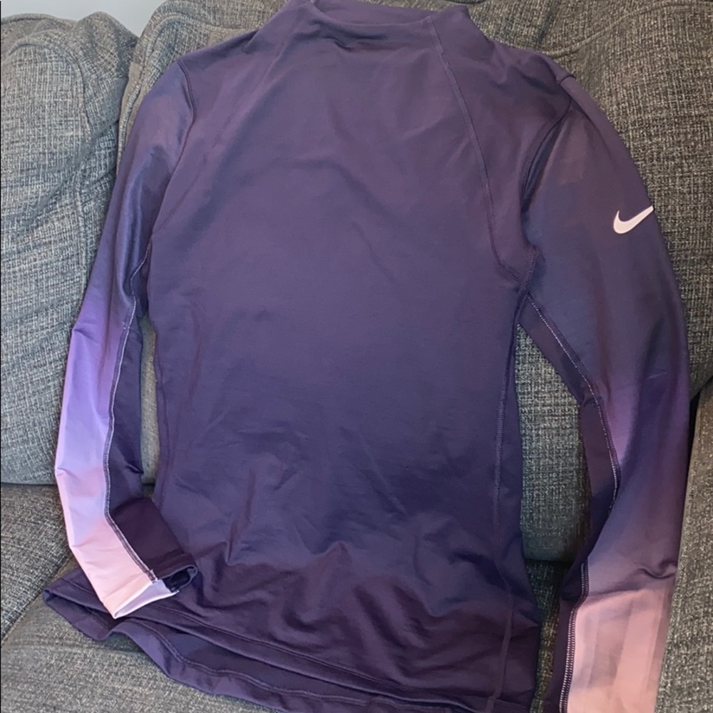 NIKE Pro Hyperwarm Turtleneck Jacket - Picture 3 of 5